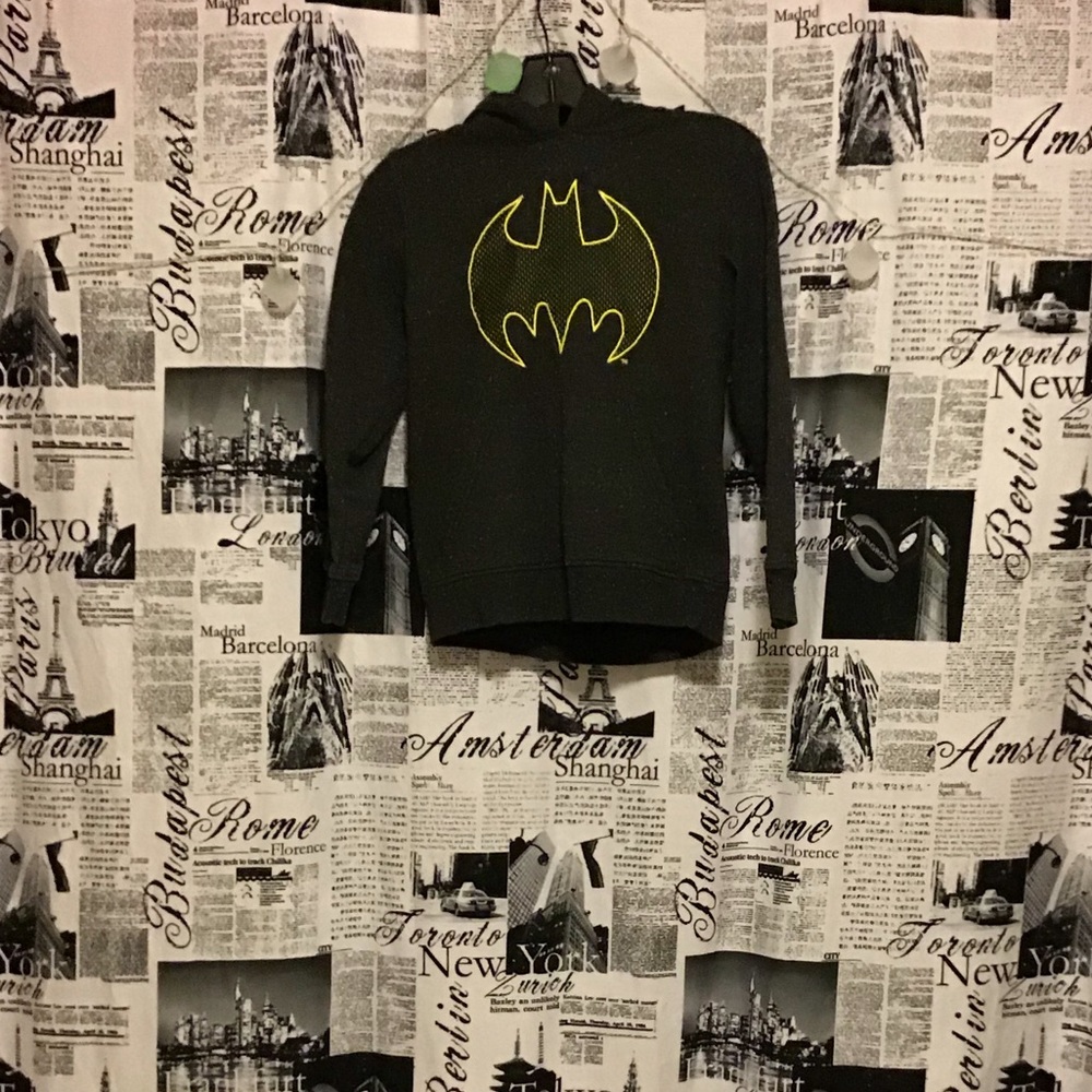 Batman hoodie boys